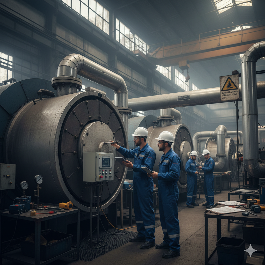 A importância da manutenção preventiva em caldeiraria industrial
